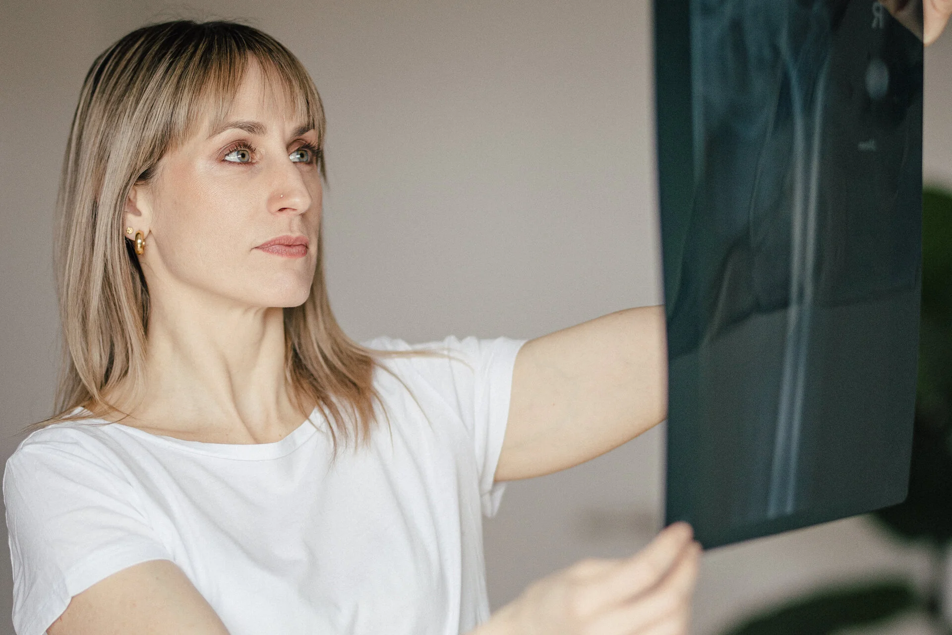 Marlena Mühlehner bei der Arbeit